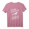 Reiter Kinder T-Shirt - Zum Reiten geboren zur Schule gezwungen, lustiges Reitermotiv für Mädchen und Jungen, ideales Geschenk für kleine Reiter