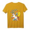 Kinder T-Shirt zum 10. Geburtstag - Einhorn Reiten Motiv für Jungen und Mädchen, lustiges Geburtstagsoutfit & Geschenkidee für kleine Geburtstagskinder