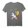 Kinder T-Shirt zum 10. Geburtstag - Einhorn Reiten Motiv für Jungen und Mädchen, lustiges Geburtstagsoutfit & Geschenkidee für kleine Geburtstagskinder