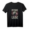Pferde Shirt Damen Mädchen – Lustiges Pferde Geschenk für Reiter, Pferdebesitzer und Pferdeliebhaber, ideales Geburtstagsgeschenk