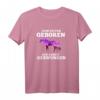 Zum Reiten geboren zur Arbeit gezwungen - Cooles Reiter T-Shirt als Geschenk für Pferdeliebhaber & Reitfans