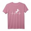 Pferde Geschenk Herzschlag Reiten T-Shirt - Perfekt für kleine Pferdefans und Reiterinnen, ideal für Pferdeliebhaber
