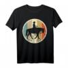 Westernreiten Westernreiter Cowboy Reiter Retro Vintage T-Shirt - Klassisch geschnitten mit doppeltem Saum