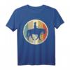 Westernreiten Westernreiter Cowboy Reiter Retro Vintage T-Shirt - Klassisch geschnitten mit doppeltem Saum