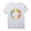 Westernreiten Westernreiter Cowboy Reiter Retro Vintage T-Shirt - Klassisch geschnitten mit doppeltem Saum