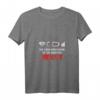Damen T-Shirt mit den vier modernen apokalyptischen Reitern – Lustiges Nerd Geek V-Ausschnitt Shirt als Geschenk für Technik- und Digital Detox Fans
