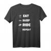 Eat Sleep Ride Repeat - Cooles Reiter T-Shirt für Pferdefans, Reitsportliebhaber und Pferdeliebhaber, perfektes Geschenk zu Weihnachten, Ostern oder Geburtstag