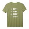 Eat Sleep Ride Repeat - Cooles Reiter T-Shirt für Pferdefans, Reitsportliebhaber und Pferdeliebhaber, perfektes Geschenk zu Weihnachten, Ostern oder Geburtstag