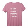 Eat Sleep Ride Repeat - Cooles Reiter T-Shirt für Pferdefans, Reitsportliebhaber und Pferdeliebhaber, perfektes Geschenk zu Weihnachten, Ostern oder Geburtstag