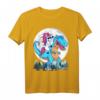 Einhorn Reiten T Rex Design für Kinder, Männer und Frauen - Magisches T-Shirt als Geschenk für Einhorn- und Dinosaurierfans, perfekt für Partys, Geburtstage & Weihnachten