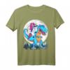 Einhorn Reiten T Rex Design für Kinder, Männer und Frauen - Magisches T-Shirt als Geschenk für Einhorn- und Dinosaurierfans, perfekt für Partys, Geburtstage & Weihnachten