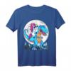 Einhorn Reiten T Rex Design für Kinder, Männer und Frauen - Magisches T-Shirt als Geschenk für Einhorn- und Dinosaurierfans, perfekt für Partys, Geburtstage & Weihnachten