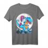 Einhorn Reiten T Rex Design für Kinder, Männer und Frauen - Magisches T-Shirt als Geschenk für Einhorn- und Dinosaurierfans, perfekt für Partys, Geburtstage & Weihnachten