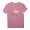 Reitsport Pferdeliebe Reiten T-Shirt - Perfekt für Damen, Kinder & Mädchen, ideal als Geschenk für Reitlehrer & Pferdebesitzer