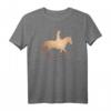 Reitsport Pferdeliebe Reiten T-Shirt - Perfekt für Damen, Kinder & Mädchen, ideal als Geschenk für Reitlehrer & Pferdebesitzer