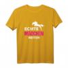 Echte Mädchen reiten T-Shirt – Lustiges Pferdespruch-Shirt für Frauen, Mädchen & Kinder als Geschenkidee