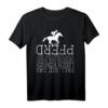 Cooles Reiter Spruch T-Shirt für Pferdeliebhaber | Lustiges Pferde- und Reitsprüche Shirt für Reiter, Reiterin & Pferdefans – Perfektes Geschenk für Weihnachten, Geburtstag & mehr