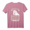 Lustiges Reiten Spruch T-Shirt - Pferdeliebhaber Geschenk für Reiterinnen und Reiter zu Weihnachten & Geburtstag