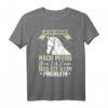 Lustiges Reiten Spruch T-Shirt - Pferdeliebhaber Geschenk für Reiterinnen und Reiter zu Weihnachten & Geburtstag