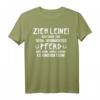 Zieh Leine Pferdefreund Fun Humor T-Shirt – Lustiges Geschenk für Reiter, Pferdeliebhaber und Stallbesucher