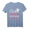 Zum Reiten geboren zur Schule gezwungen Reiter Sprüche T-Shirt – Perfektes Geschenk für Pferdeliebhaber und Reitsportfans