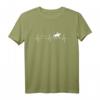 Pferd Reiter Herz Silhouette T-Shirt - Leidenschaft für Pferdesport, Pony, Rennpferd & Dressur für Reitfans und Pferdeliebhaber