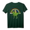 Golden Retriever Reiten T-Rex Dinosaurier Geschenk T-Shirt – Lustige Tiermotive für Hundeliebhaber, Kinder & Erwachsene