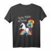 Kinder T-Shirt zum 8. Geburtstag mit Einhorn und Reiten - Lustiges Geburtstagsoutfit für Jungen und Mädchen