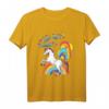 Kinder T-Shirt zum 8. Geburtstag mit Einhorn und Reiten - Lustiges Geburtstagsoutfit für Jungen und Mädchen