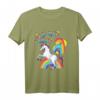 Kinder T-Shirt zum 8. Geburtstag mit Einhorn und Reiten - Lustiges Geburtstagsoutfit für Jungen und Mädchen