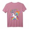 Kinder T-Shirt zum 8. Geburtstag mit Einhorn und Reiten - Lustiges Geburtstagsoutfit für Jungen und Mädchen
