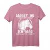 Pferdespruch Magst du keine Pferde? Ich mag dich auch nicht - Damen Reiter T-Shirt für Pferdeliebhaber, Reiten & Pferdesprüche Geschenk