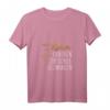 Damen Reiterin T-Shirt mit V-Ausschnitt - Lustiges Geschenk 'Zum Reiten geboren, zur Schule gezwungen' für Reitsportliebhaber und Mädchen