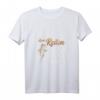 Damen Reiterin T-Shirt mit V-Ausschnitt - Lustiges Geschenk 'Zum Reiten geboren, zur Schule gezwungen' für Reitsportliebhaber und Mädchen