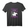 Lustiges Reitersprüche T-Shirt mit 'Das Pferd Ist Harmlos' - Perfekt für Pferdeliebhaberinnen, Reiterinnen & Pferdenarren als Geschenk zum Muttertag, Geburtstag oder Weihnachten
