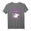 Lustiges Reitersprüche T-Shirt mit 'Das Pferd Ist Harmlos' - Perfekt für Pferdeliebhaberinnen, Reiterinnen & Pferdenarren als Geschenk zum Muttertag, Geburtstag oder Weihnachten
