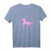 Just A Girl Who Loves Horses - Lustiges Reitmotiv T-Shirt für Pferdemädchen, Cowgirls & Reiterinnen, Perfekt für Reitaktivitäten & Pferdeliebhaber