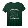 Reiten Dressurreiten Junge T-Shirt - Klassisch geschnitten, doppelt genähter Saum für junge Reiter