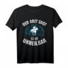 Lustiges Pferdeliebhaber Reiten Geschenkidee T-Shirt - Perfektes Geschenk für Weihnachten, Geburtstag und Reitsportfans