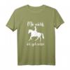 Mir reichts ich geh reiten - Lustiges Pferde Reiten T-Shirt für Frauen & Mädchen, ideales Geschenk für Reitsportliebhaberinnen