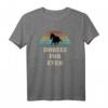 Horse for ever Herren Damen Kinder Retro T-Shirt – Humorvolles Reitsport Design für Pferdeliebhaber und Retro-Fans