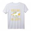 Horses Makes Me Happy Pferde Silhouette T-Shirt – Perfektes Geschenk für Reitsportler, Pferdefans und Pferdeliebhaber zu Weihnachten oder Geburtstag
