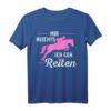 Mir Reichts Ich Geh Reiten - Lustiges Pferde Sprüche Damen T-Shirt für Reiterinnen und Pferdefans