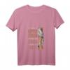 Damen Reitsport T-Shirt mit Spruch 'I'm happier when I'm riding a horse' – Lustiges Pferde Geschenk für Reiterinnen & Pferdefans