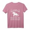 Shire Horse Pferde Mädchen Sprüche Reiterin T-Shirt – Lustiges Reitsport Geschenk zum HapMonkey für Pferdeliebhaber und Reiterinnen