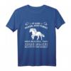 Shire Horse Pferde Mädchen Sprüche Reiterin T-Shirt – Lustiges Reitsport Geschenk zum HapMonkey für Pferdeliebhaber und Reiterinnen