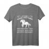 Shire Horse Pferde Mädchen Sprüche Reiterin T-Shirt – Lustiges Reitsport Geschenk zum HapMonkey für Pferdeliebhaber und Reiterinnen