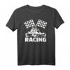 Go Kart Rennen T-Shirt – Klassisch geschnitten, doppelt genähter Saum, perfekt für Rennfahrer und Motorsport-Fans