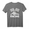 Go Kart Rennen T-Shirt – Klassisch geschnitten, doppelt genähter Saum, perfekt für Rennfahrer und Motorsport-Fans