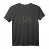 Buntes Rennrad T-Shirt mit Retro Fahrrad Design – Perfektes Geschenk für Radfahrer und Rennradliebhaber